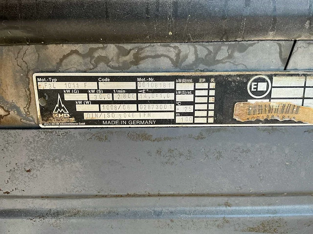 Atlas copco xas55 compressor aanhangwagen - afbeelding 6 van  24