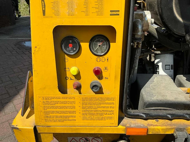 Atlas copco xas55 compressor aanhangwagen - afbeelding 10 van  24