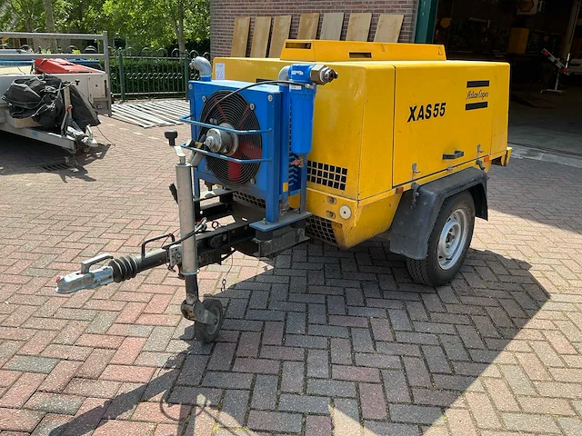 Atlas copco xas55 compressor aanhangwagen - afbeelding 1 van  24