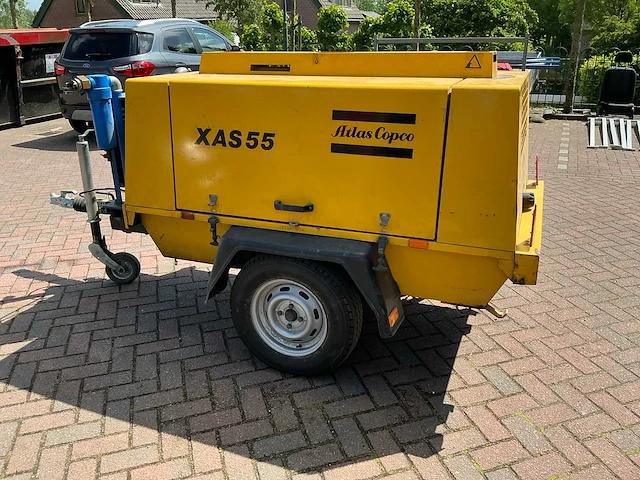 Atlas copco xas55 compressor aanhangwagen - afbeelding 12 van  24