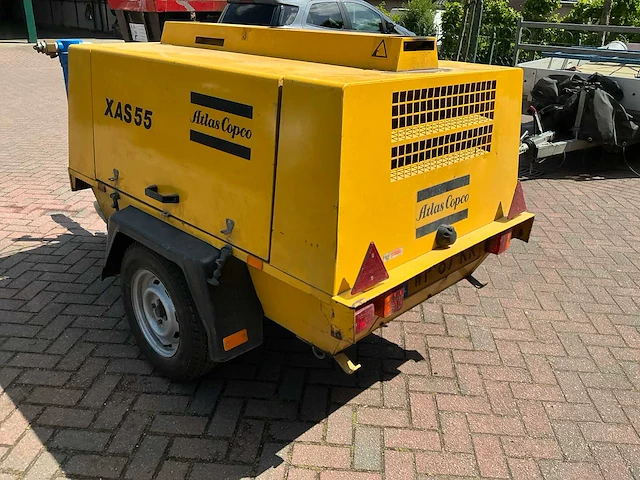 Atlas copco xas55 compressor aanhangwagen - afbeelding 18 van  24
