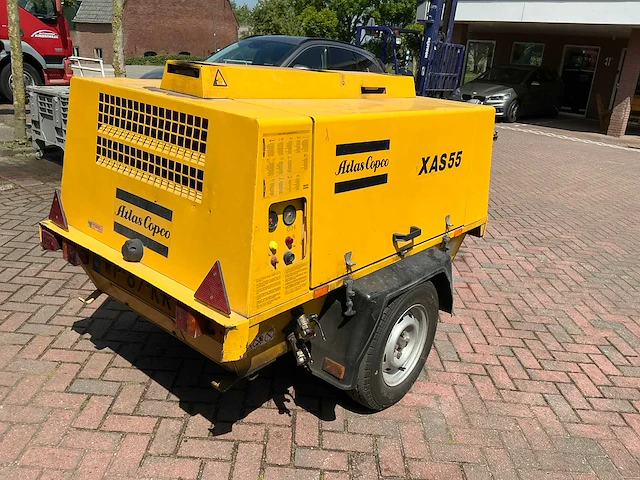 Atlas copco xas55 compressor aanhangwagen - afbeelding 20 van  24