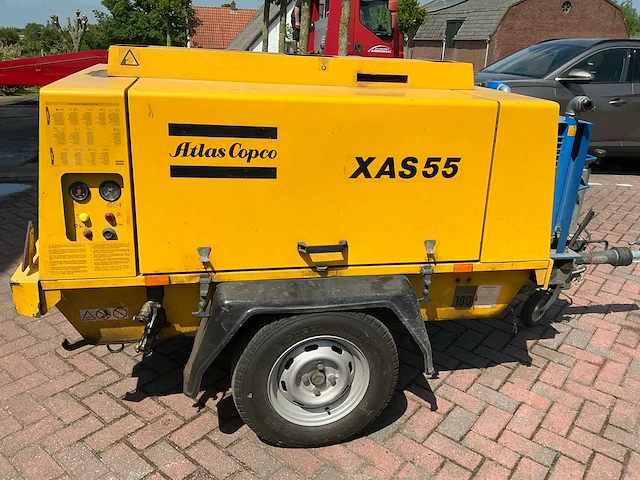 Atlas copco xas55 compressor aanhangwagen - afbeelding 21 van  24