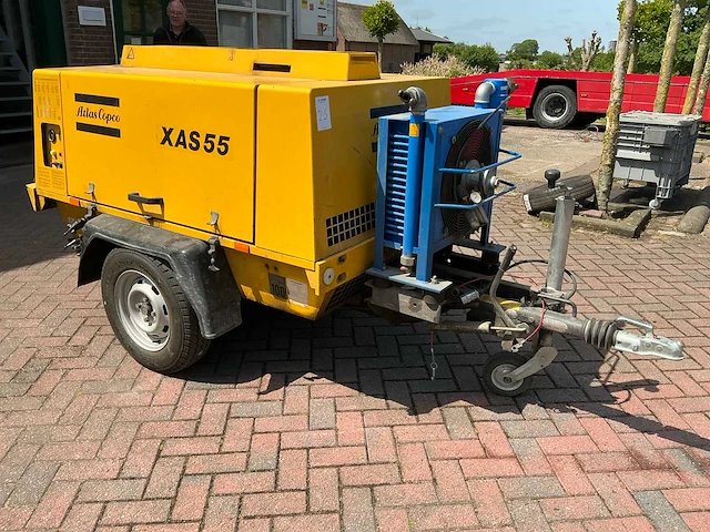 Atlas copco xas55 compressor aanhangwagen - afbeelding 22 van  24