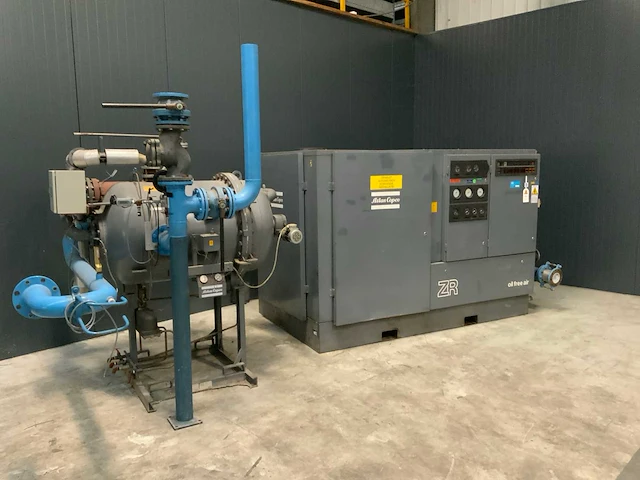 Atlas copco zr 4 b olievrije luchtcompressor - afbeelding 1 van  13