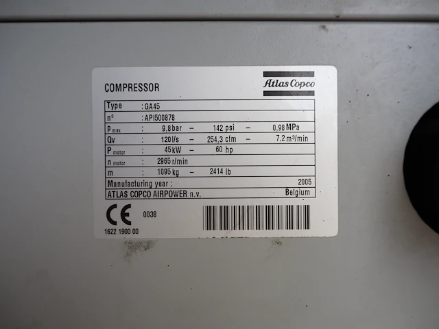 Atlas copco - afbeelding 2 van  10