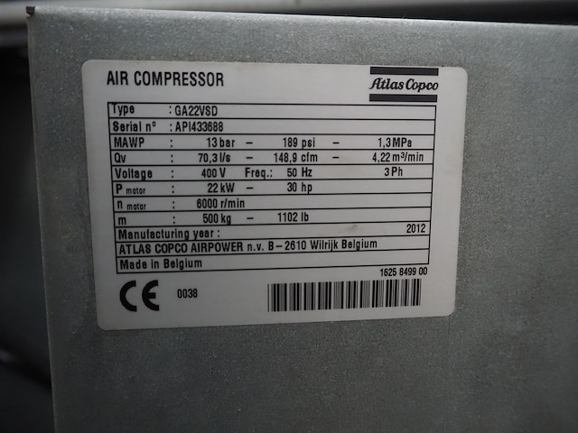 Atlas copco - afbeelding 4 van  12