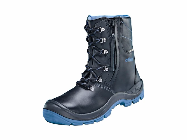 Atlas laars gtx 945 xp thermo hg s3 + kn gevoerd maat 46 zwart/blauw - afbeelding 1 van  2