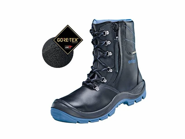 Atlas laars gtx 945 xp thermo hg s3 + kn gevoerd maat 46 zwart/blauw - afbeelding 2 van  2
