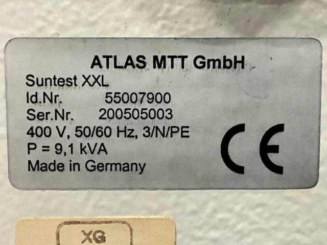 Atlas suntest xxl+ verwerings en lichttest apparaat voor 3d monsters - afbeelding 8 van  8