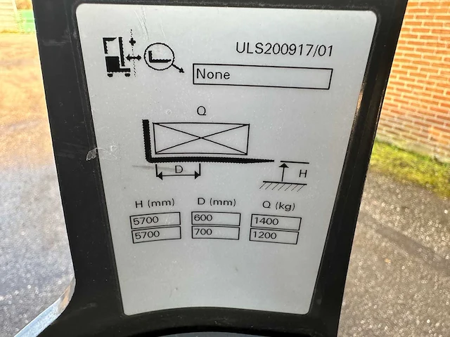 Atlet - tergo uls140 - reach truck - 2016 (5749h) - afbeelding 6 van  20