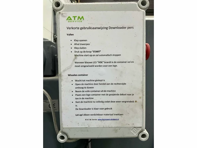 A.t.m. dl240/360 afval vermaler - afbeelding 10 van  11