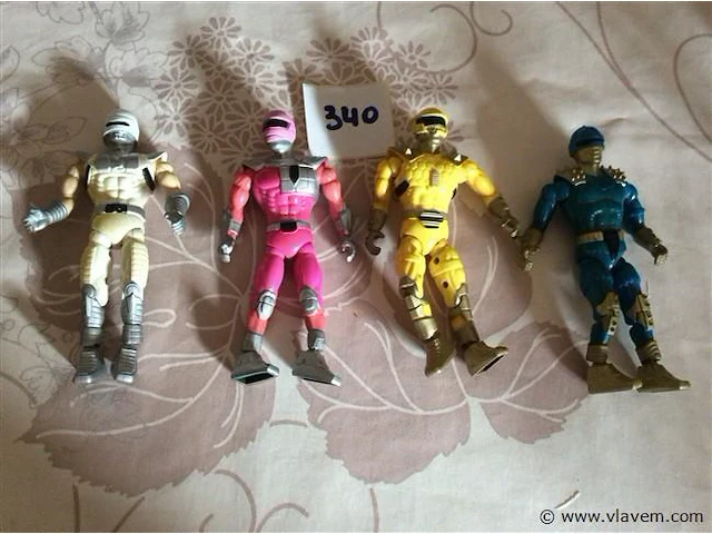 Atomic rangers 4stuks - afbeelding 1 van  3