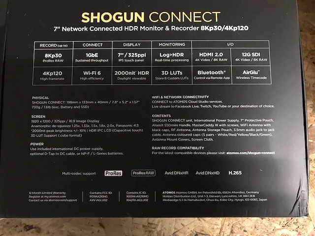 Atomos shogun connect monitor en recorder - afbeelding 3 van  11