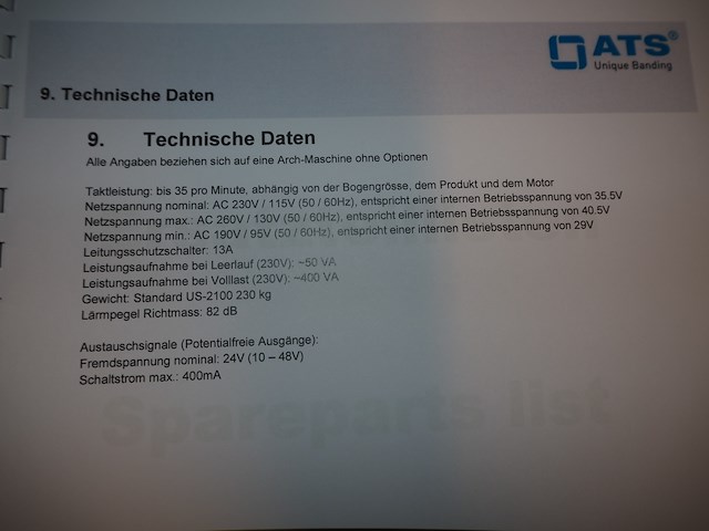 Ats-tanner banding systems ag - afbeelding 11 van  19