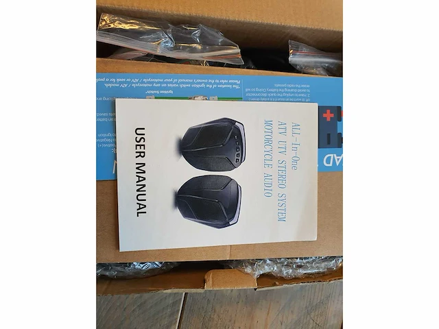 Atv utv stereo system - geschikt voor ultra force equipment warrior utv - afbeelding 2 van  11