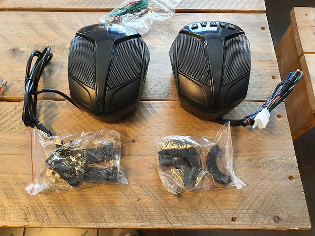 Atv utv stereo system - geschikt voor ultra force equipment warrior utv - afbeelding 4 van  11