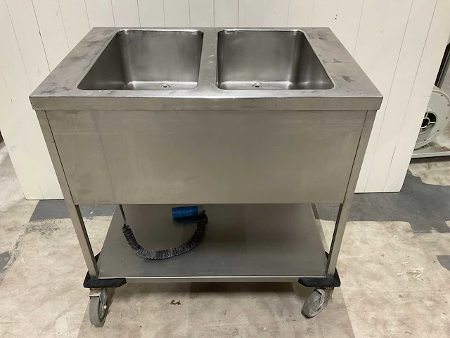 Au bain marie wagen dubbel - afbeelding 1 van  5
