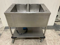 Au bain marie wagen dubbel - afbeelding 1 van  5