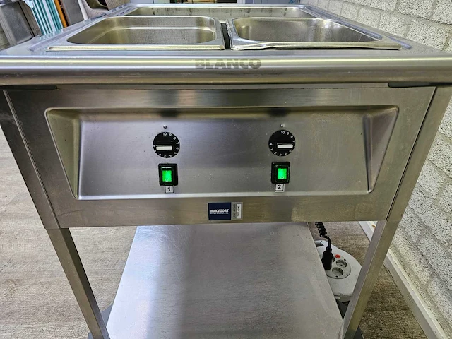 Au bain marie wagen rvs - afbeelding 2 van  4