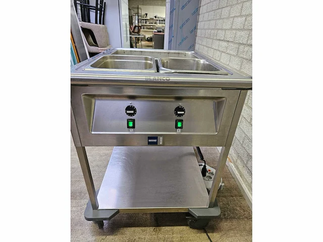 Au bain marie wagen rvs - afbeelding 3 van  4