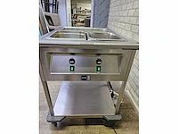 Au bain marie wagen rvs - afbeelding 3 van  4