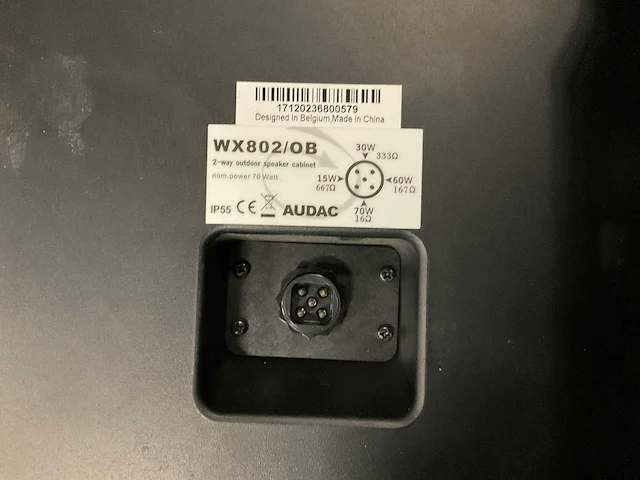Audac wx802/ob speakers (4x) - afbeelding 2 van  2