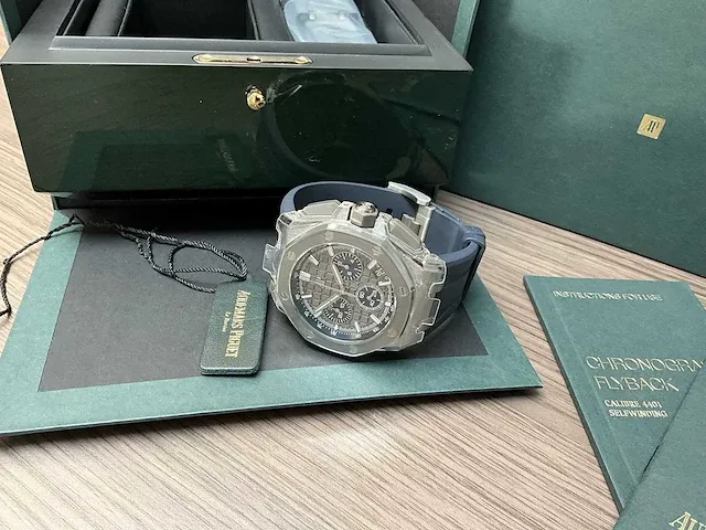 Audemars piguet - royal oak offshore - wrist watch - afbeelding 5 van  10