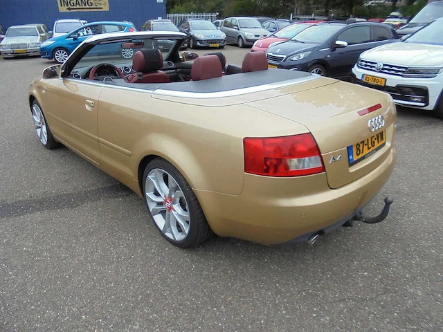 Audi - 2003 - a4 cabriolet - 3.0 v6 exclusive - 87-lg-vn - afbeelding 16 van  21