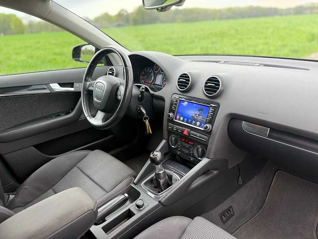 Audi - 2008 - a3 sportback - 1.4 tfsi ambition - 91-zb-xs - afbeelding 12 van  12