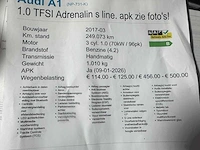 Audi - a1 - 1.0 tfsi adrenalin - np-731-k - afbeelding 10 van  22