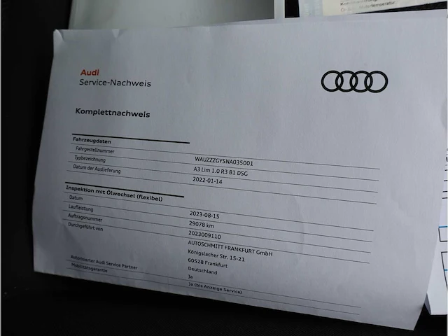 Audi a3 limousine 30 tfsi advanced edition automaat 2022 - afbeelding 20 van  31