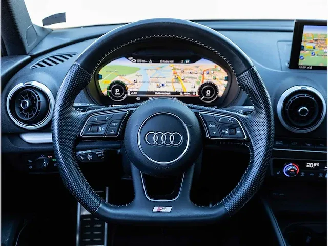 Audi a3 sportback 1.4 e-tron s-line phev 204pk automaat 2018 panoramadak vol leer virtual cockpit keyless, t-028-pd - afbeelding 10 van  41