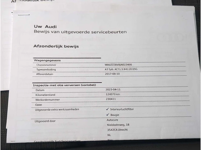 Audi a3 sportback 1.5 tfsi cod sport s line edition 2017 | n-306-tg i - afbeelding 24 van  30