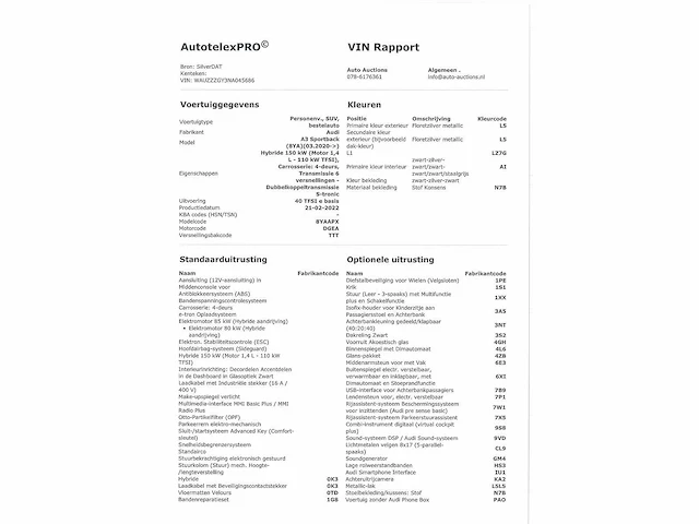 Audi a3 sportback 40 tfsi e hybrid 204pk automaat 2022 - afbeelding 13 van  23