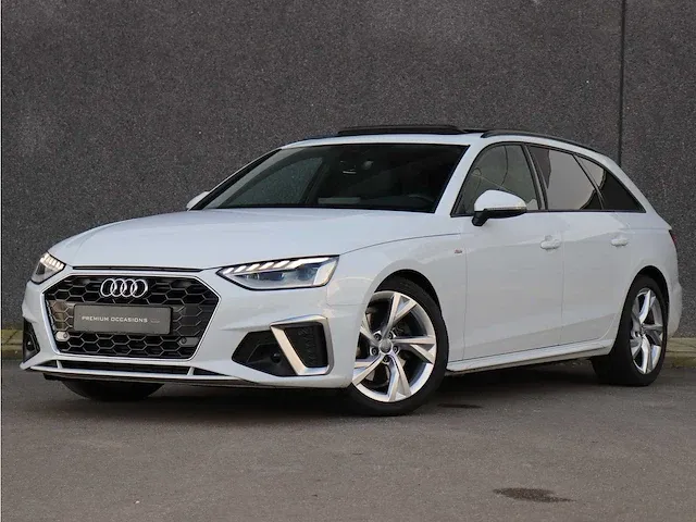 Audi a4 avant 40 tfsi s edition |pano|led matrix|virtual|black optic|facelift| - afbeelding 1 van  56