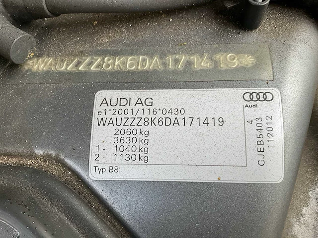 Audi a4 avant personenauto - afbeelding 15 van  16