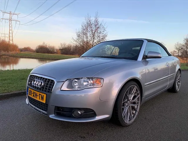 Audi a4 cabriolet 2.0 tfsi automaat s-line, 81-xh-tn - afbeelding 1 van  28