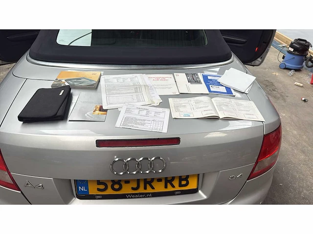 Audi a4 cabriolet 2.4 v6 exclusive automaat, 58-jr-rb - afbeelding 7 van  15