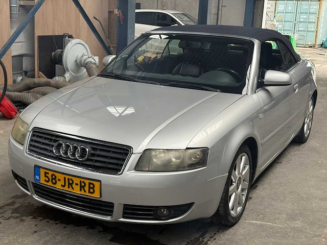 Audi a4 cabriolet 2.4 v6 exclusive automaat, 58-jr-rb - afbeelding 1 van  15