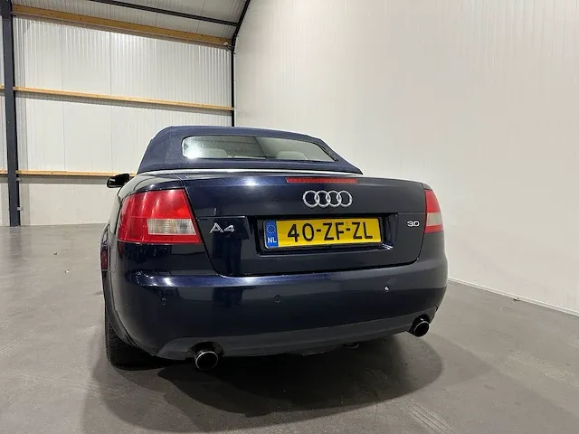 Audi a4 cabriolet 3.0 v6 exclusive 40-zf-zl - afbeelding 4 van  22