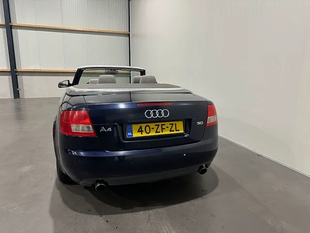Audi a4 cabriolet 3.0 v6 exclusive 40-zf-zl - afbeelding 17 van  22