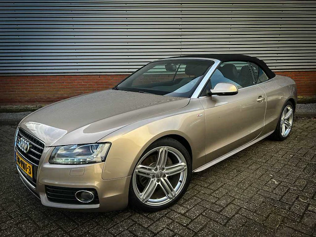 Audi a5 cabriolet 3.0 tdi quattro pro line s automaat, 30-pnt-3! - afbeelding 5 van  12