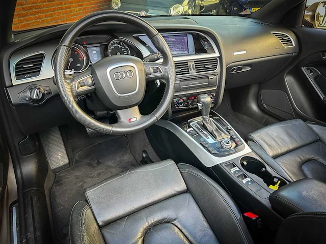 Audi a5 cabriolet 3.0 tdi quattro pro line s automaat, 30-pnt-3! - afbeelding 10 van  12