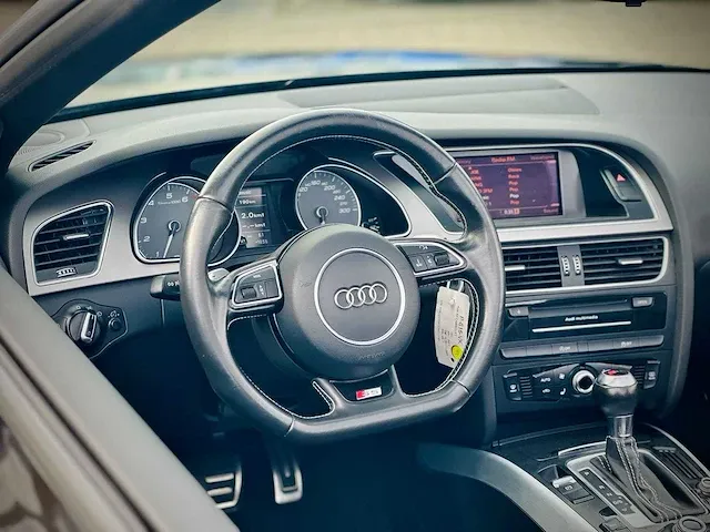Audi a5 cabriolet 3.0 tfsi s5 quattro pro line s-tronic automaat, p-615-vk - afbeelding 9 van  28