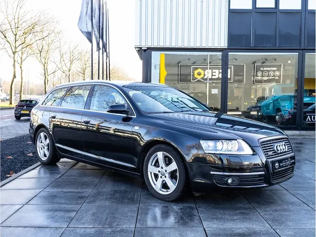 Audi a6 avant 3.2 fsi quattro 256pk automaat 2005 vol leer xenon navigatie parkeersensoren trekhaak, p-027-fr - afbeelding 23 van  25