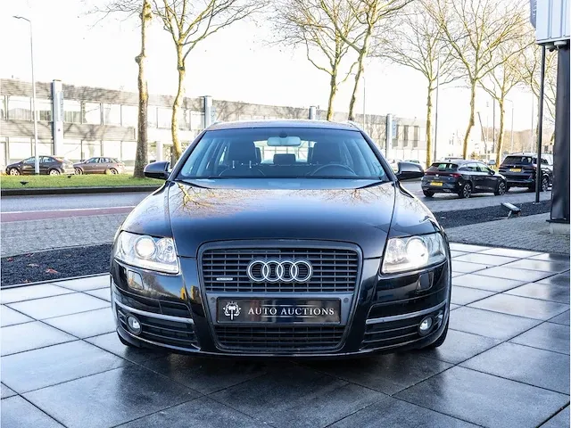 Audi a6 avant 3.2 fsi quattro 256pk automaat 2005 vol leer xenon navigatie parkeersensoren trekhaak, p-027-fr - afbeelding 24 van  25