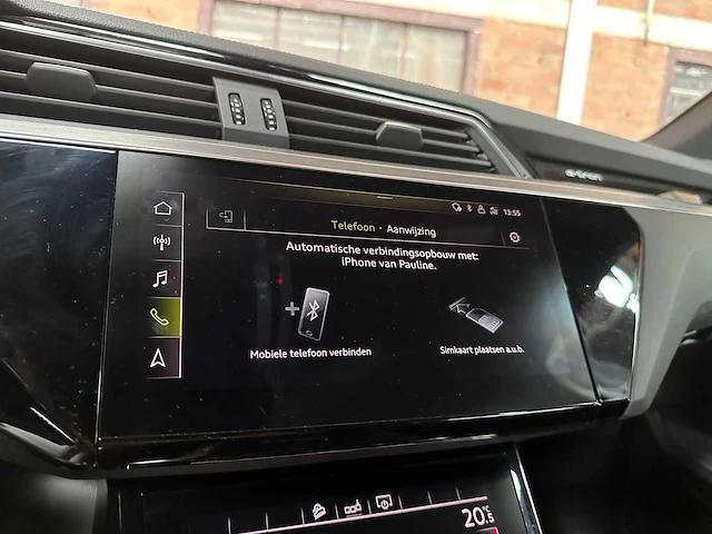 Audi e-tron 50 quattro launch edition black 71 kwh 313pk 2019 (origineel-nl + 1e eigenaar), h-970-bh - afbeelding 40 van  67