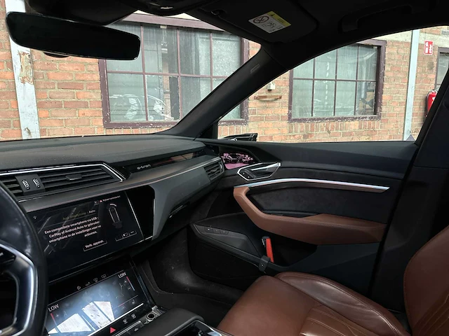 Audi e-tron 55 quattro advanced 95 kwh 360pk 2019, g-526-gr - afbeelding 14 van  50