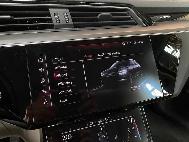 Audi e-tron 55 quattro advanced 95 kwh 360pk 2019 (origineel-nl + 1e eigenaar), zt-397-b - afbeelding 52 van  79